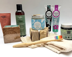 Rustige verzorgingsproducten voor dagelijks gebruik.