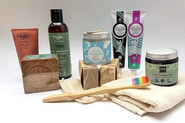 Rustige verzorgingsproducten voor dagelijks gebruik.