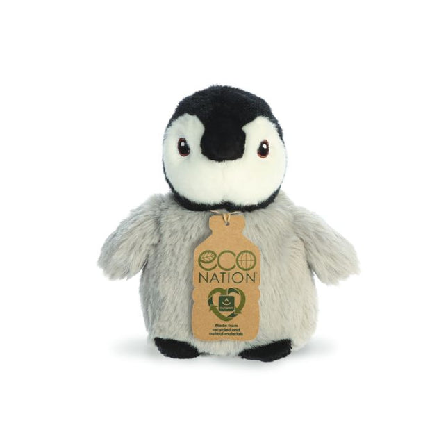 Pluchen Knuffel - Mini Pinguïn - 13 cm - Eco Nation Aurora