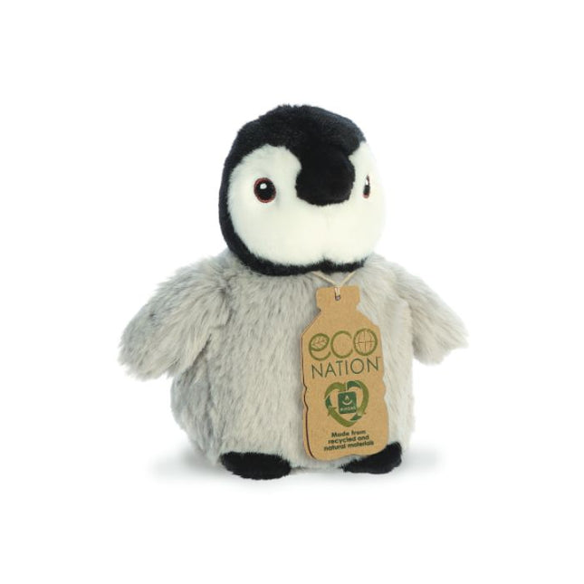 Pluchen Knuffel - Mini Pinguïn - 13 cm - Eco Nation Aurora