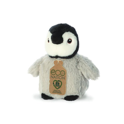 Pluchen Knuffel - Mini Pinguïn - 13 cm - Eco Nation Aurora
