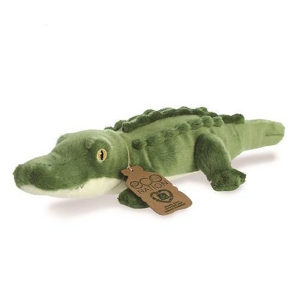 Pluchen Knuffel - Alligator - 36 cm - Eco Nation Aurora