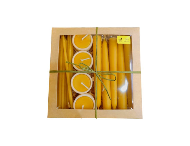 Luxa - Geschenkset - Bijenwaskaarsen