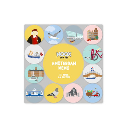 Memo Spel - Amsterdam - NOOX City Kids