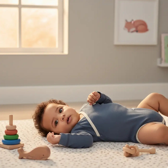 Lässig Romper Lange Mouw – Pink – Biologisch Katoen GOTS