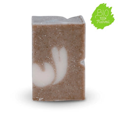 Biologische shampoo bar voor normaal tot vet haar met ghassoul en kokosolie, 100 g