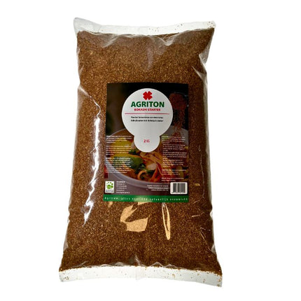 Bokashi starter 2kg – gefermenteerde tarwezemelen met EM van EM Agriton voor keukenafval