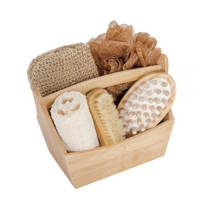 Croll & Denecke - Geschenkset Wellness Bamboe Mandje badset