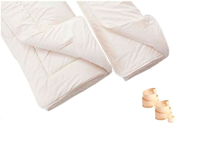 Dekbed van schapenwol - All Seasons - Villgrater Natur