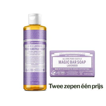 Dr. Bronner’s Dubbeldeal Lavendel Duo