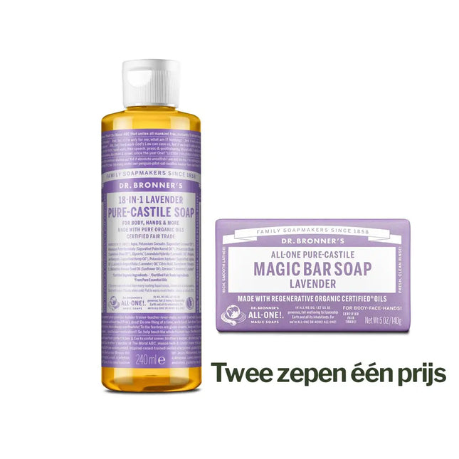 Dr. Bronner’s Dubbeldeal Lavendel Duo
