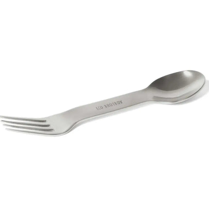 Eco Brotbox ECO Spork – grote RVS vork-lepel combinatie voor onderweg