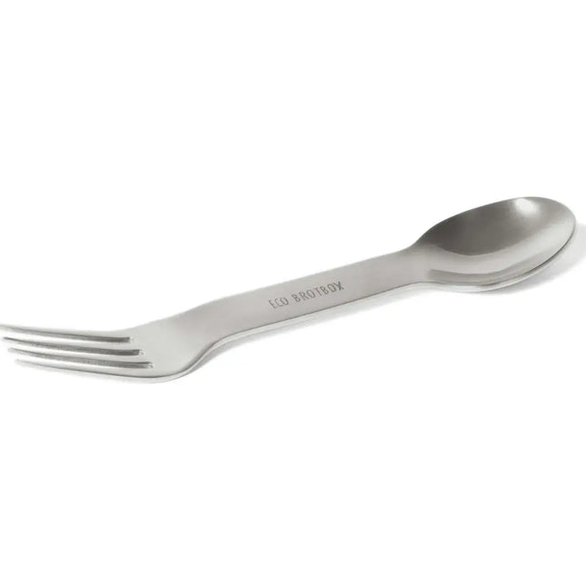 Eco Brotbox ECO Spork – grote RVS vork-lepel combinatie voor onderweg