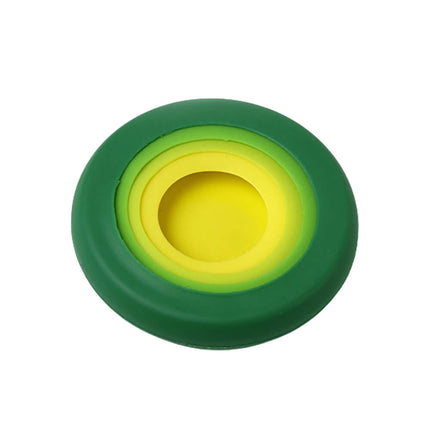 Set van 5 herbruikbare vershouders in groene en gele tinten