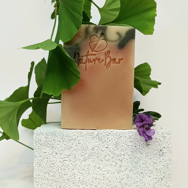 Ginkgozeep met lavendel en bergamot van dichtbij