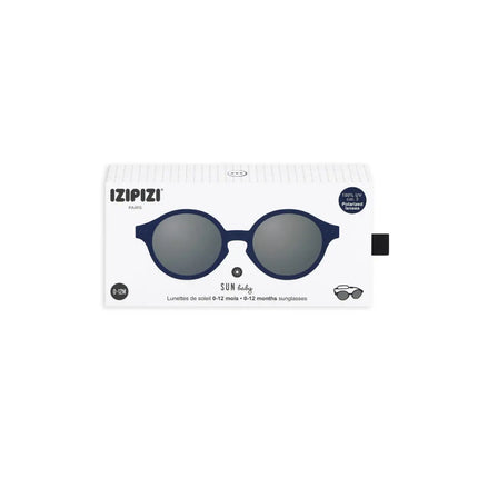Originele cadeauverpakking en doosje van de IZIPIZI Sun Baby Denim Blue