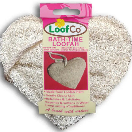 LoofCo Douchespons Hart – Duurzaam, Handgemaakt & Plasticvrij