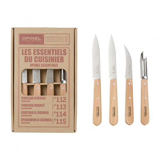 Opinel - keukenmessen set Essentials 4st.
