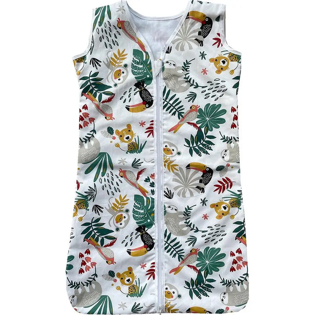 BinK Zomerslaapzak – Jungle & Bosdierenprint – 70 cm