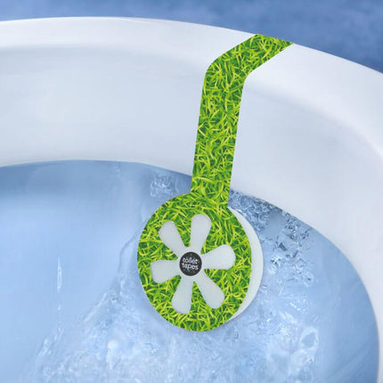 Toilet Tapes Groovy Grass met plakstrip voor wc
