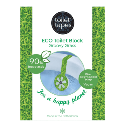 FSC‑verpakking van Toilet Tapes Groovy Grass