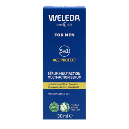 Verpakking van Weleda Men 5in1 Multi-Action Serum 30 ml