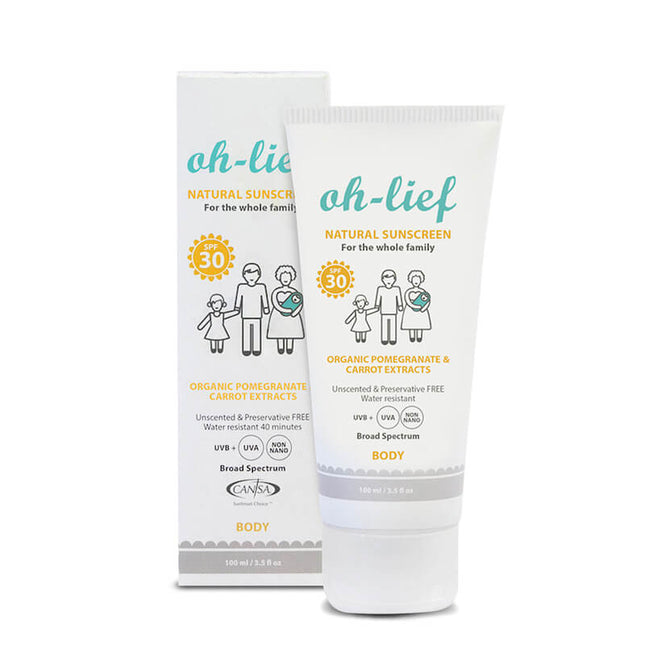 Oh-Lief Sunscreen Body SPF 30 - 100ml