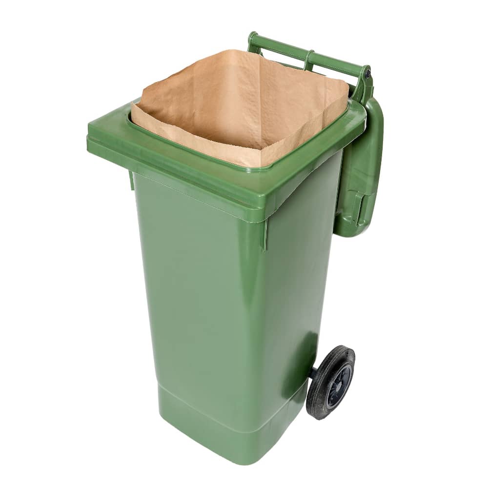 Biomat composteerbare Papieren Containerzakken 120 liter