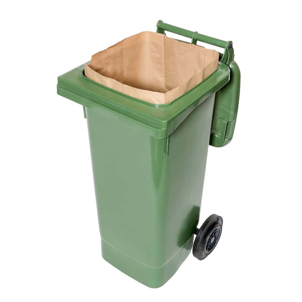 Biomat composteerbare Papieren Containerzakken 240 liter