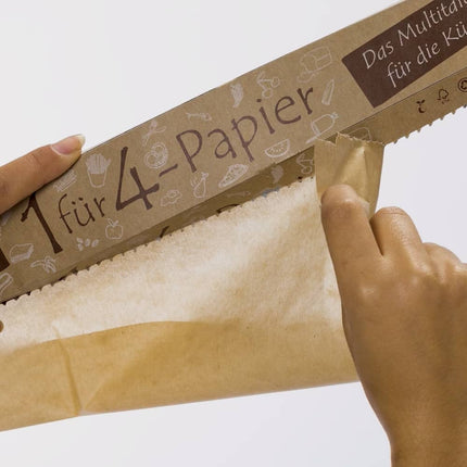 Rol Compostella 4‑in‑1 keukenfolie en bakpapier