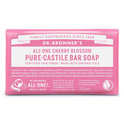 Dr. Bronner's Pure Castile Zeepblok Cherry Blossom