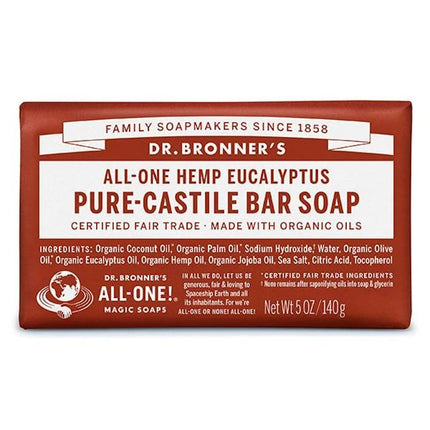 Dr. Bronner's Pure Castile Zeepblok Eucalyptus
