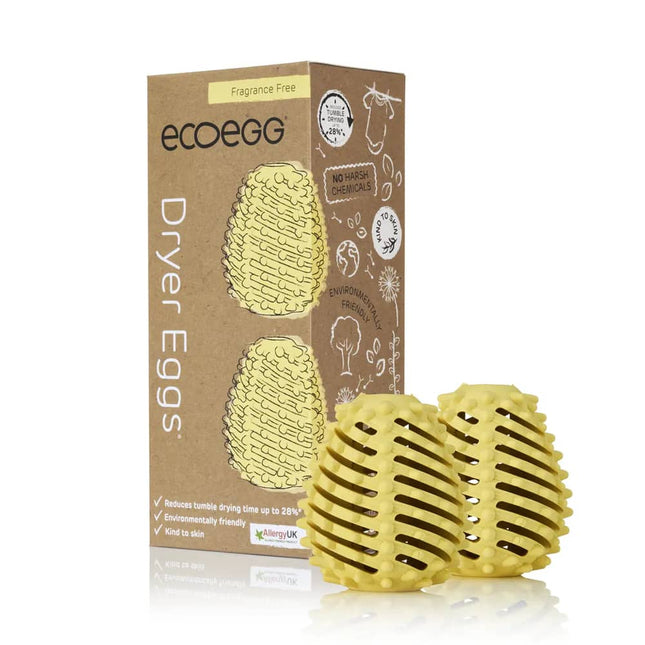 EcoEgg Dryer Eggs Droogballen – Verkort Droogtijd & Fris Geurend (3 Varianten)