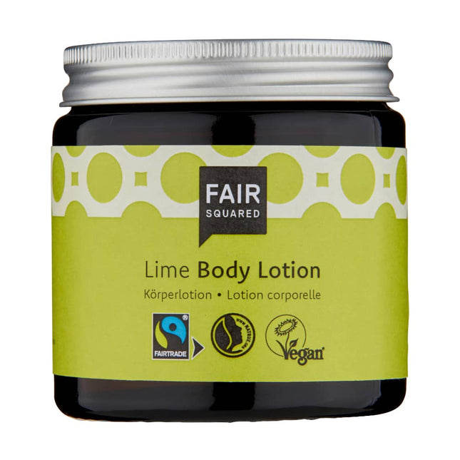 Fair Squared Body Butter Sheaboter – 100 ml – voedende vegan verzorging in glazen pot