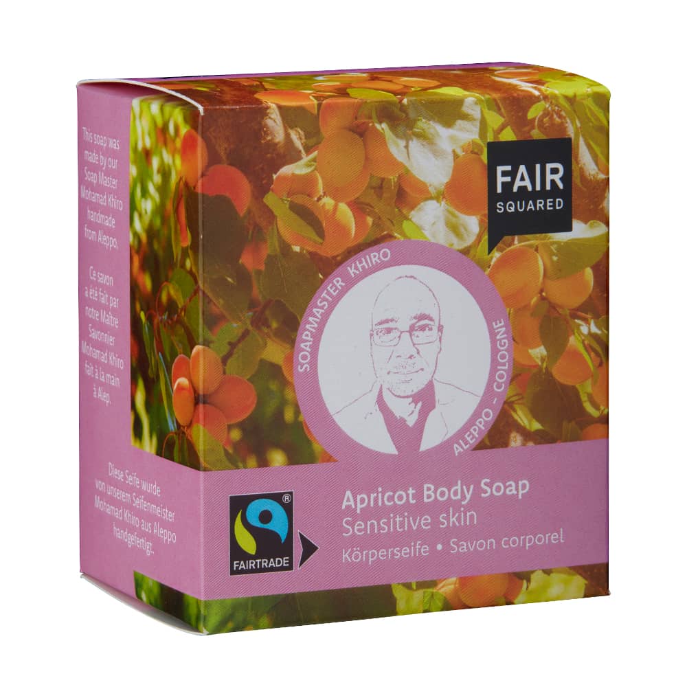 Fair Squared Body Soap Sensitive Abrikoos