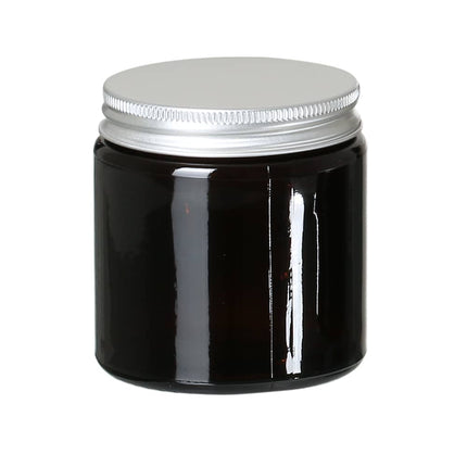 Fair Squared Glazen Potje Amber 120 ml