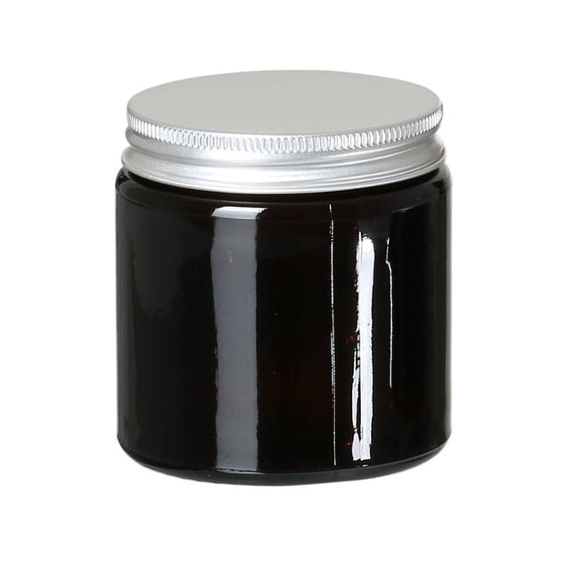 Fair Squared Glazen Potje Amber 120 ml