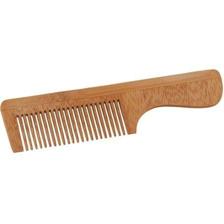 Kam met steel van bamboe-Haaraccessoires-Supergroen