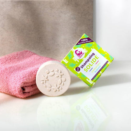 Lamazuna Shampoo Bar - Vet Haar - Ghassoul Klei sfeer