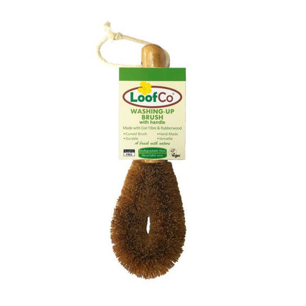 LoofCo Afwasborstel Kokos met Handvat-Afwasborstels-Supergroen