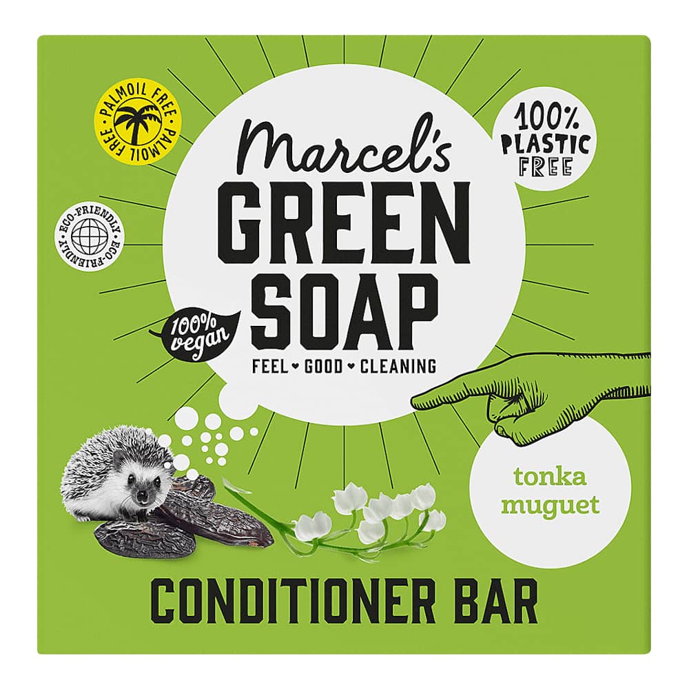 Marcel’s Green Soap Conditioner Bar Tonka & Muguet