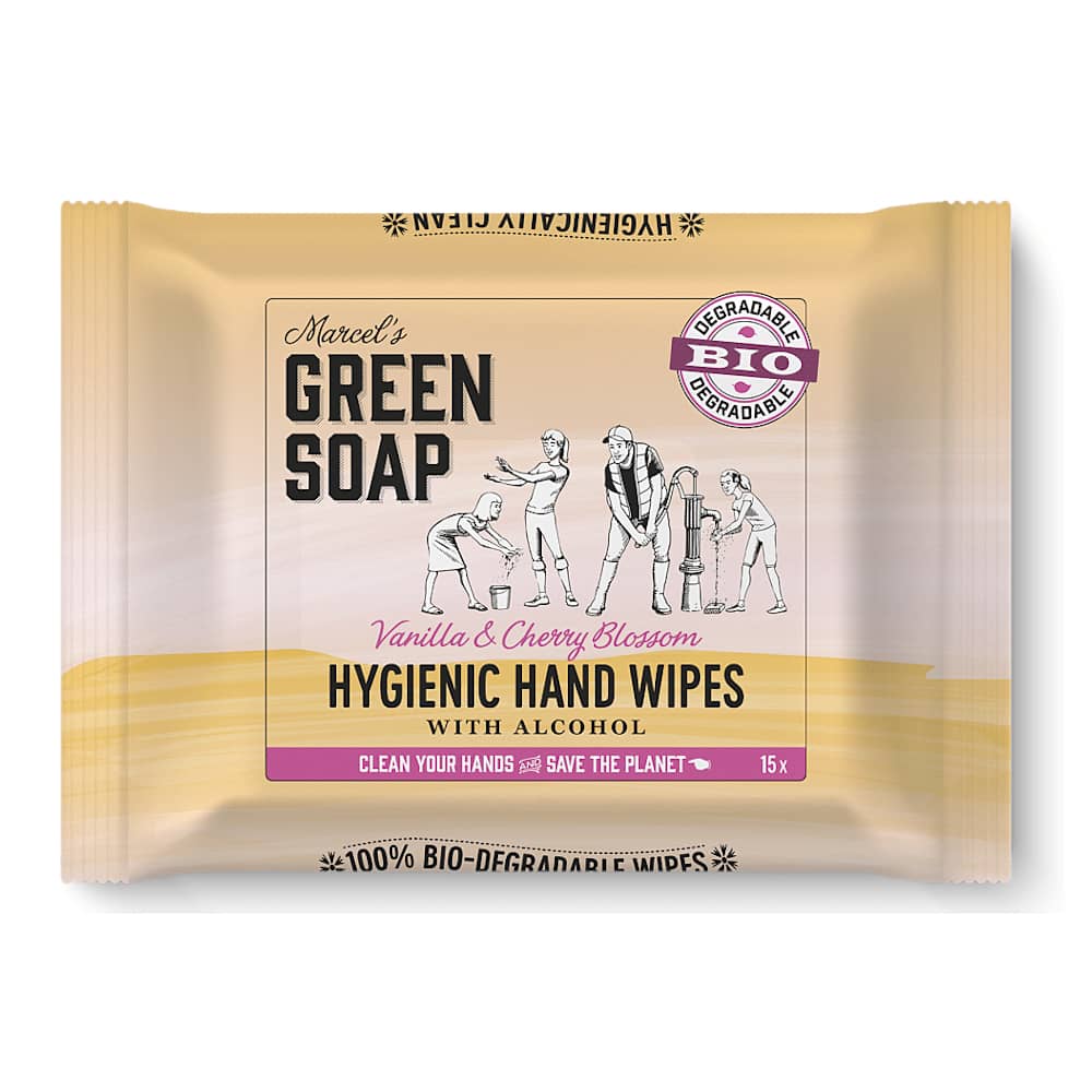 Marcel's Green Soap Hygiënische Hand Doekjes