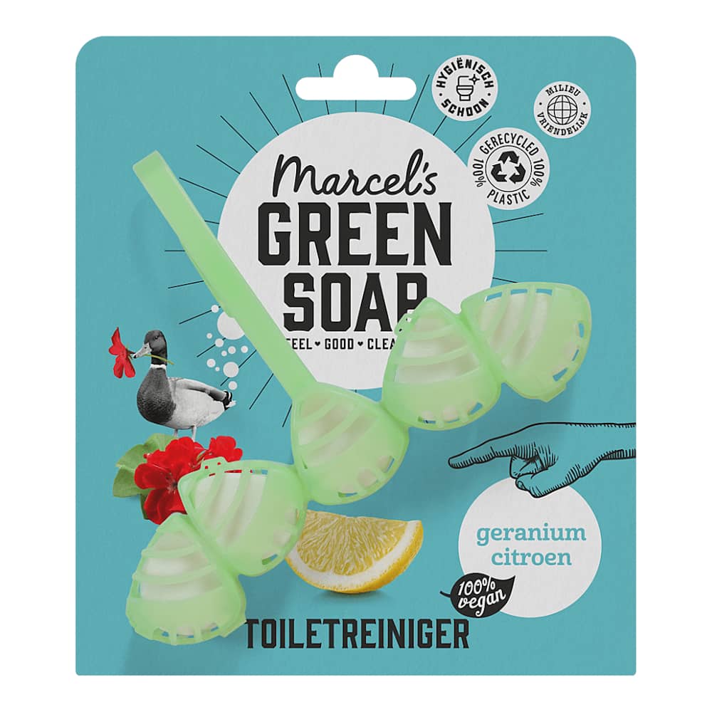 Marcel's Green Soap Toiletblok - Geranium & Citroen