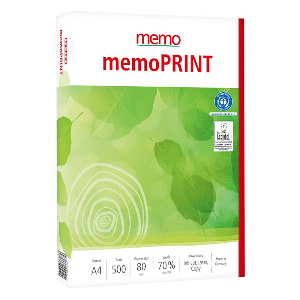 Printpapier memoPrint 500 vel A4 80 grams
