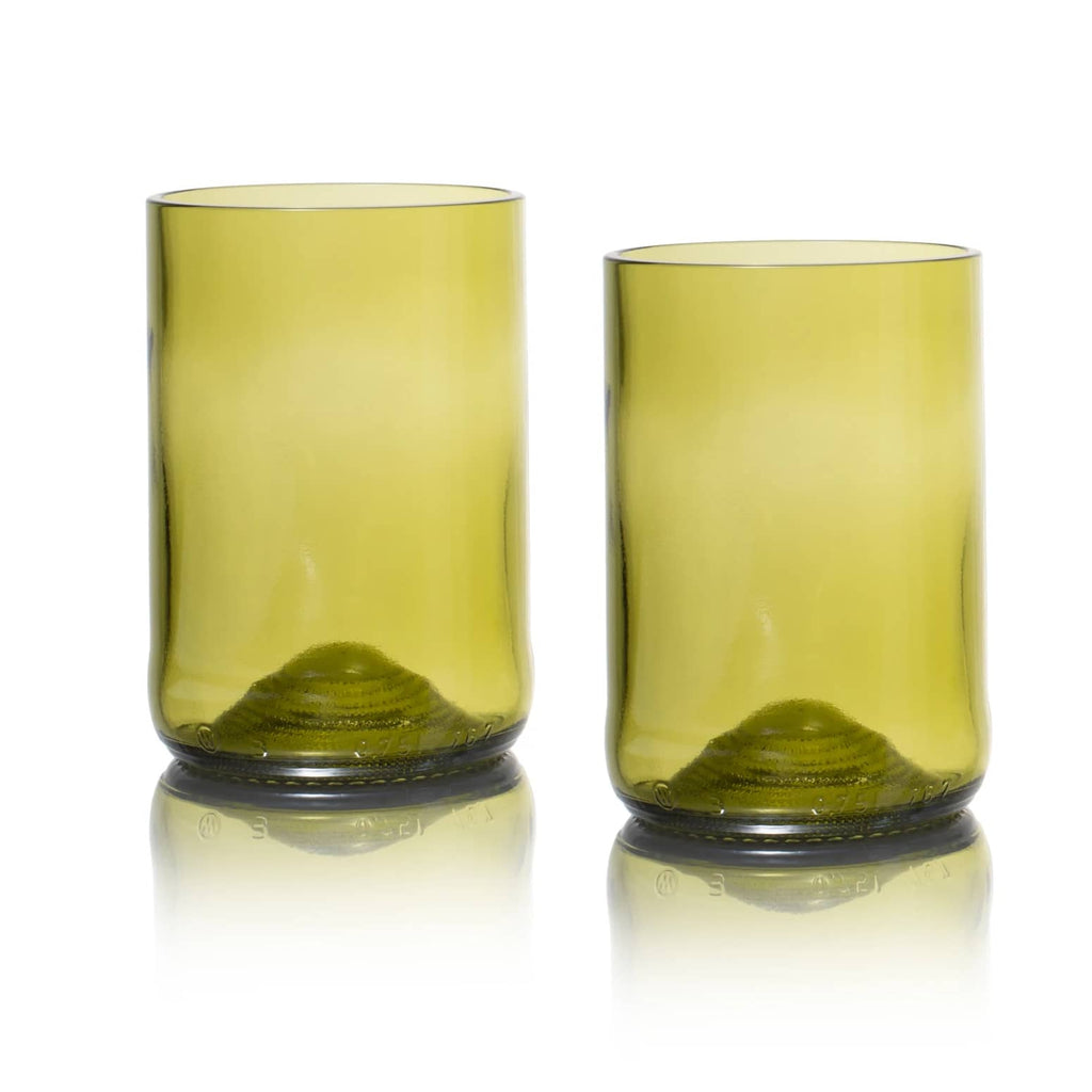 Rebottled Glazen Tumbler 2 pack Amber