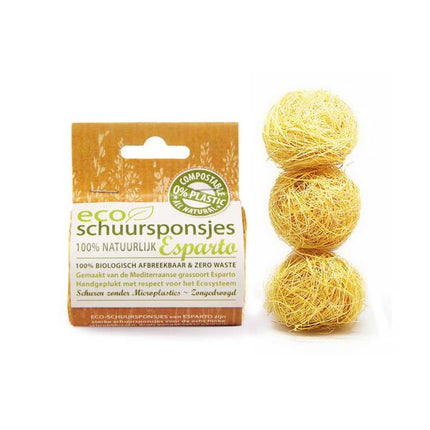 Eco Schuursponsjes-Keukenaccessoires-Supergroen
