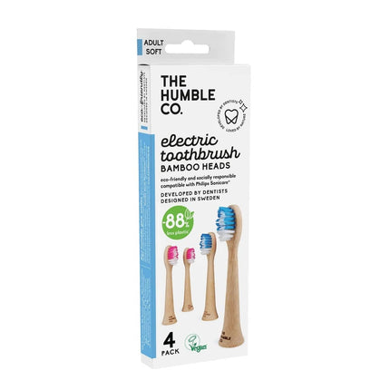 Bamboe Philips Sonicare* opzetborstels (4 stuks)