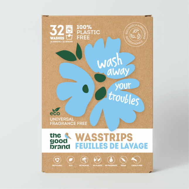 Wasstrips - The Good Brand - Parfumvrij
