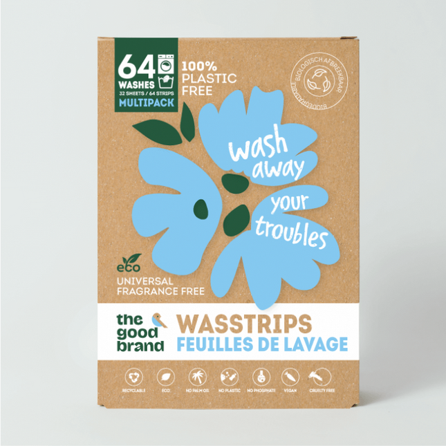Wasstrips - The Good Brand - Parfumvrij